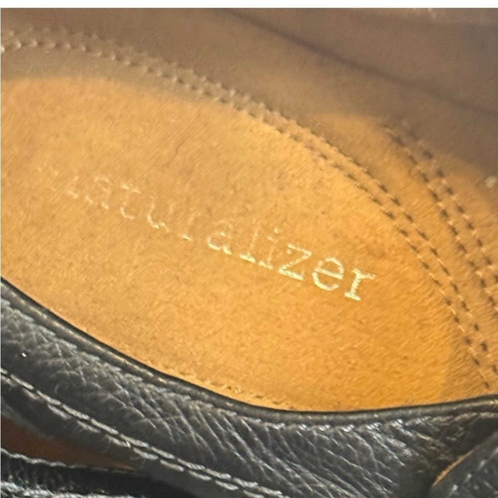 Naturalizer Black Leather Slip-On Comfort Loafers Women’s 9M - Picture 7 of 9